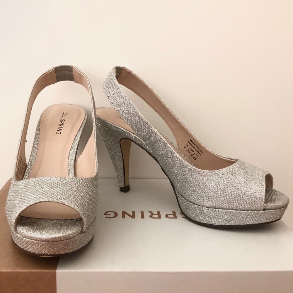 Call It Spring Silver Heel